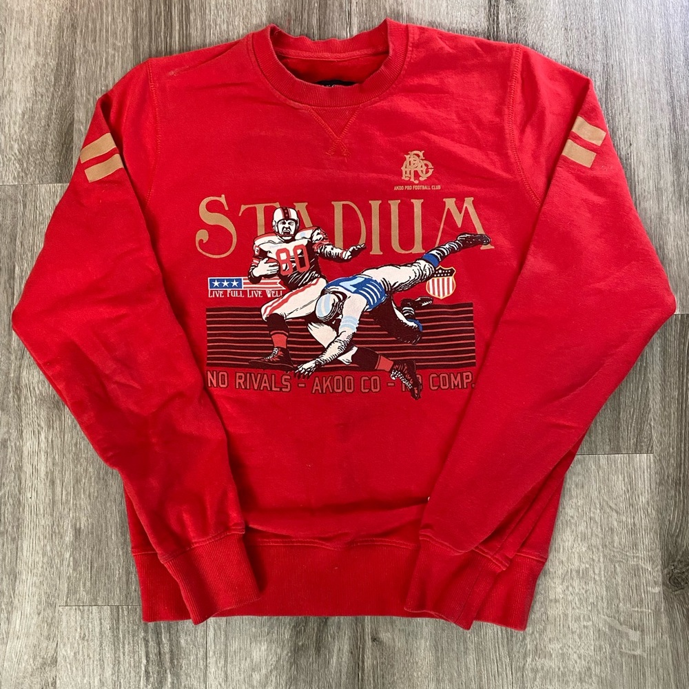 MENS crewneck sweatier AKOO 
“ No Rivals Akoo Comp “